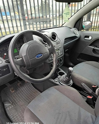 Ford Fiesta cena 5500 przebieg: 310000, rok produkcji 2006 z Kleczew małe 497